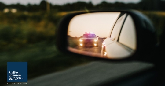 pulled over by a cop